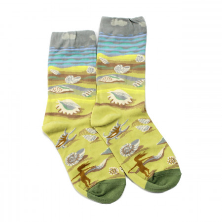 Sea Shell Beach Socks