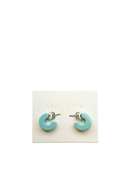NAT + NOOR Mali Earrings In Turquoise