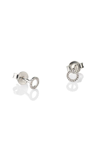 Silver Mini Madrid Studs