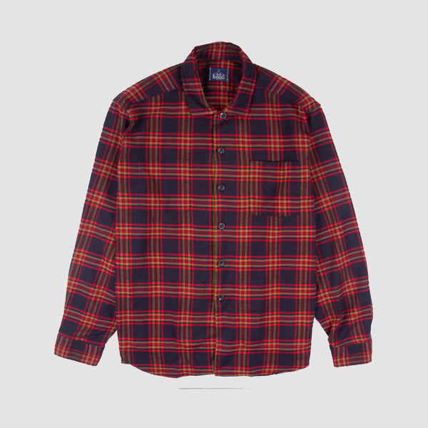 Wichita Shirt - Navy/red/check