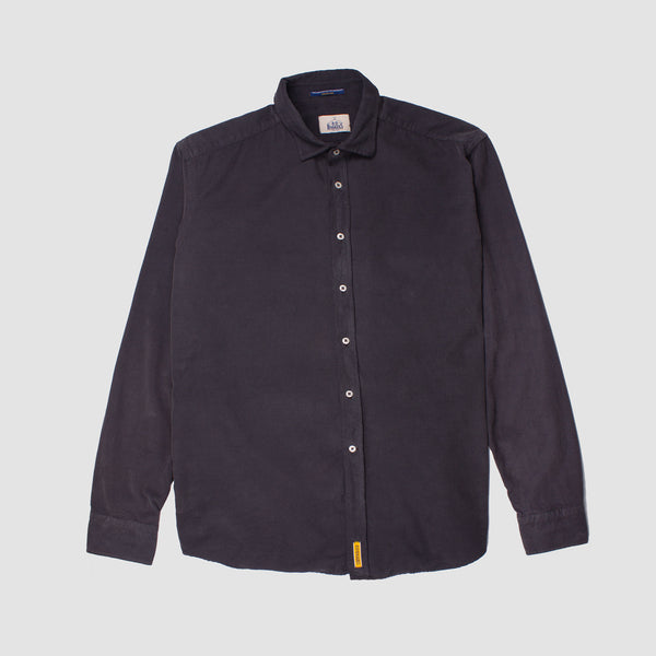 Bradford Fine Cord Shirt - Smoke