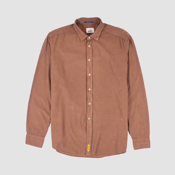 Bradford Fine Cord Shirt - Mocha