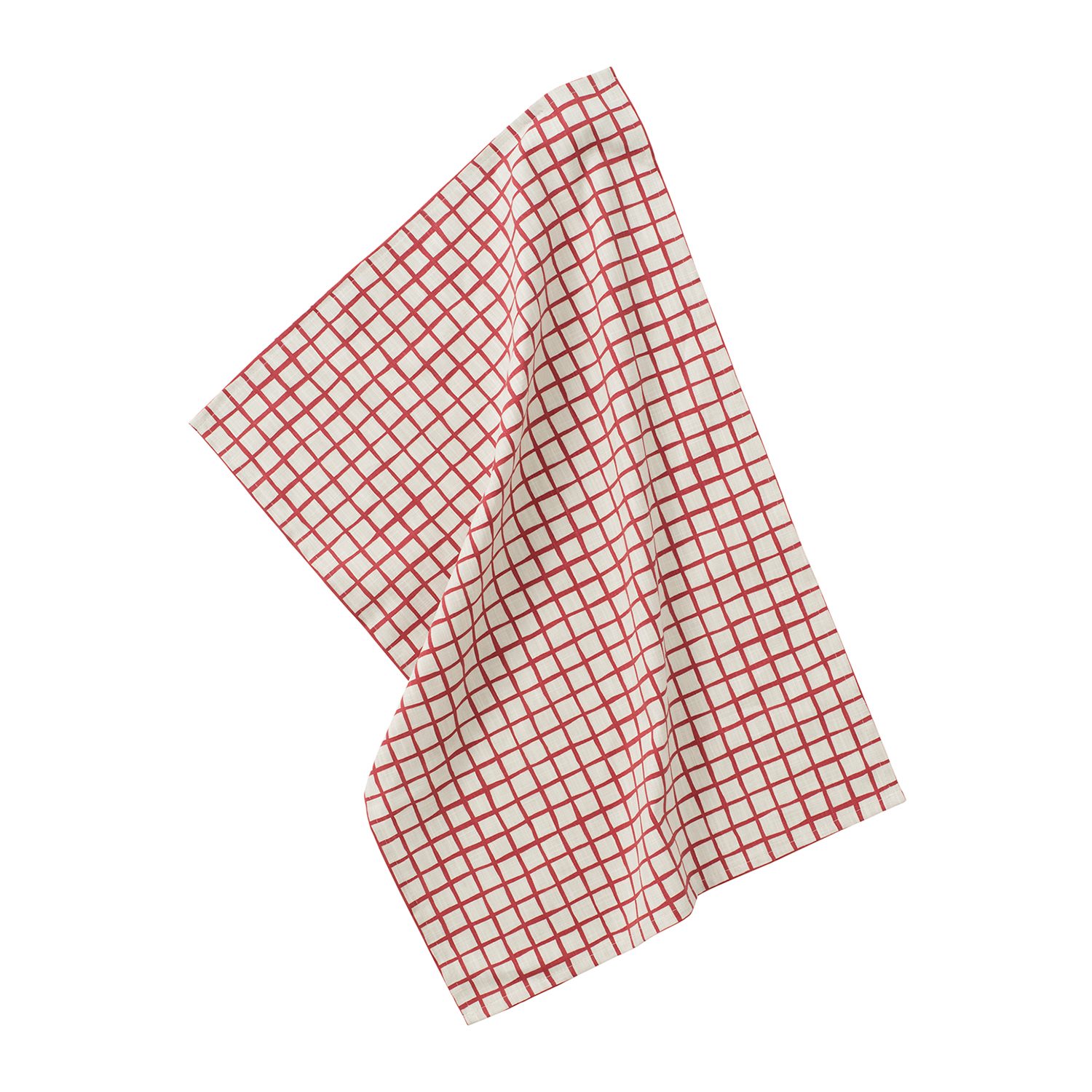 Spira of Sweden RUTA Tea Towel Red