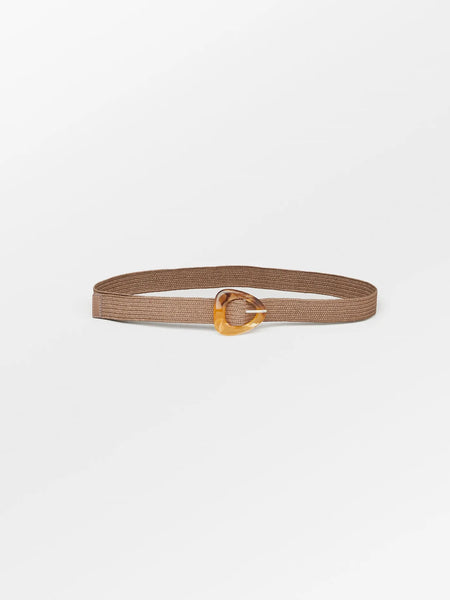 - Solid Thea Belt Brown