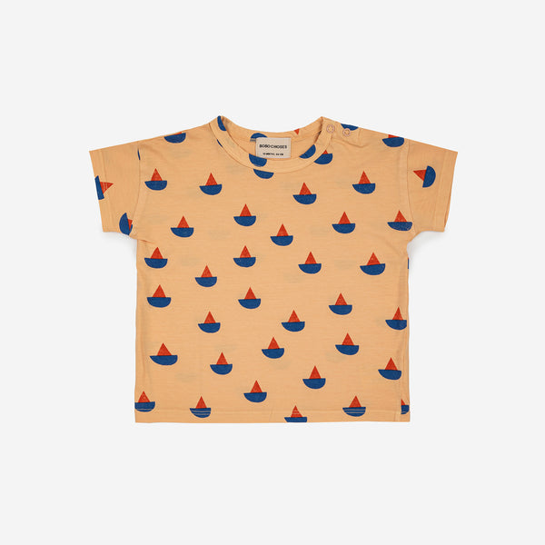 Sail Boat Baby T Shirt