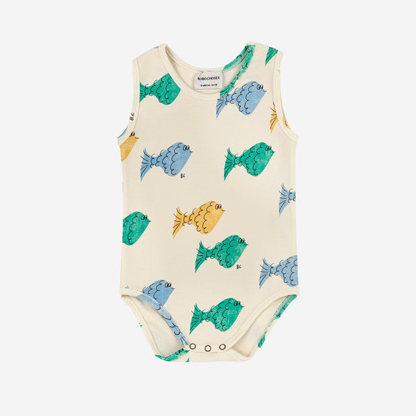 Multicolour Fish Short Sleeve Body