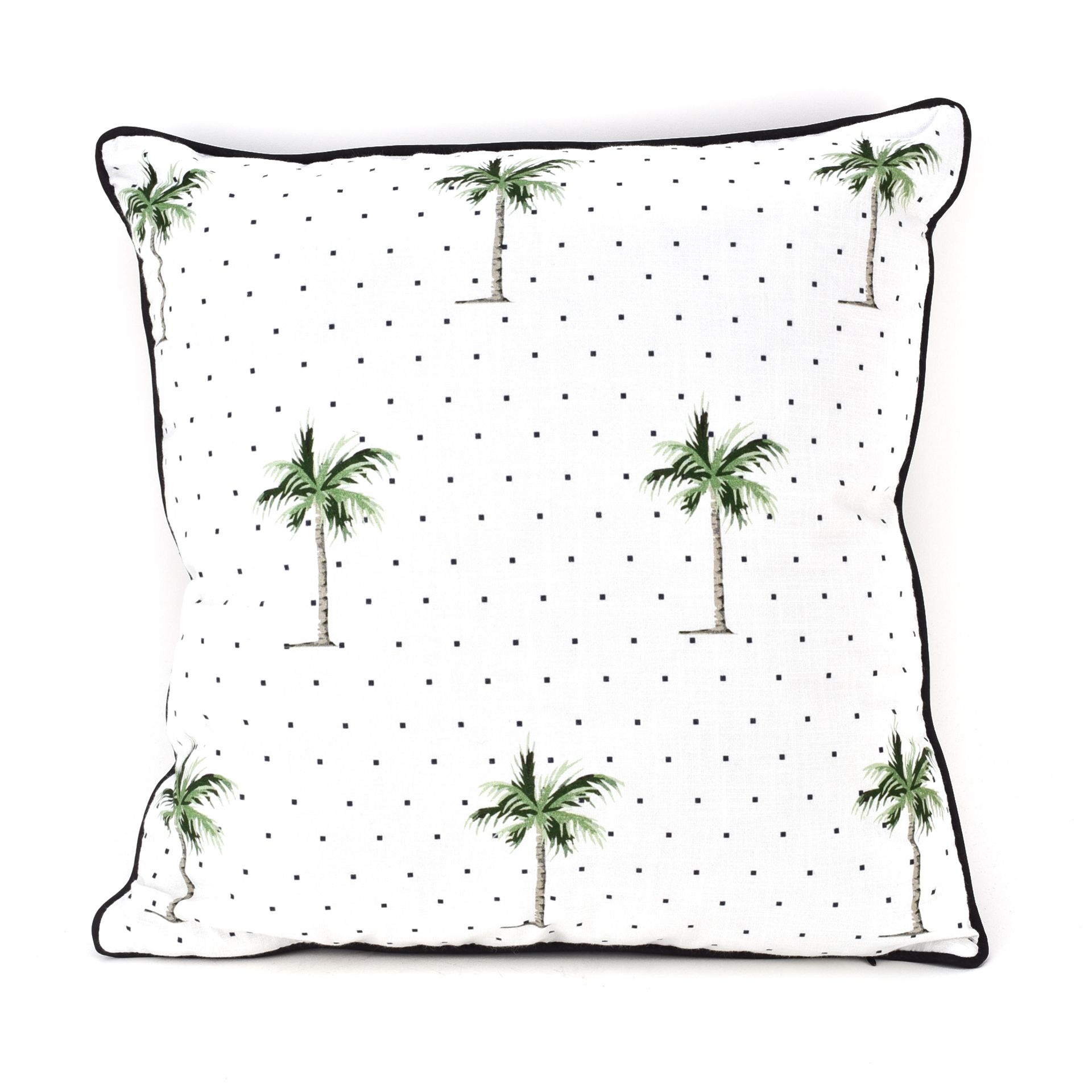 &Quirky Palm Print Cushion - 45cm