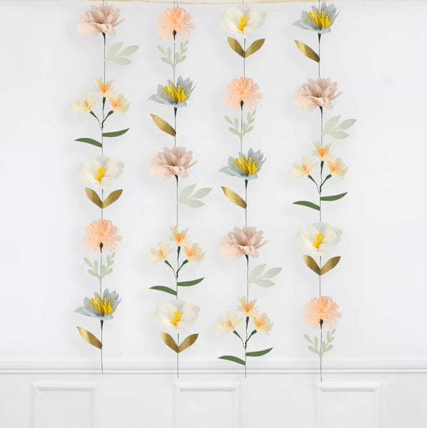 Meri Meri Pastel Flower Wall