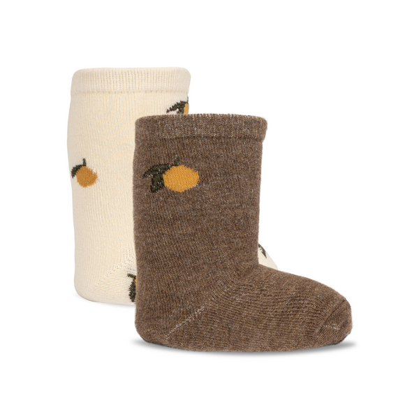 Konges Slojd: Jacquard Socks - Lemon