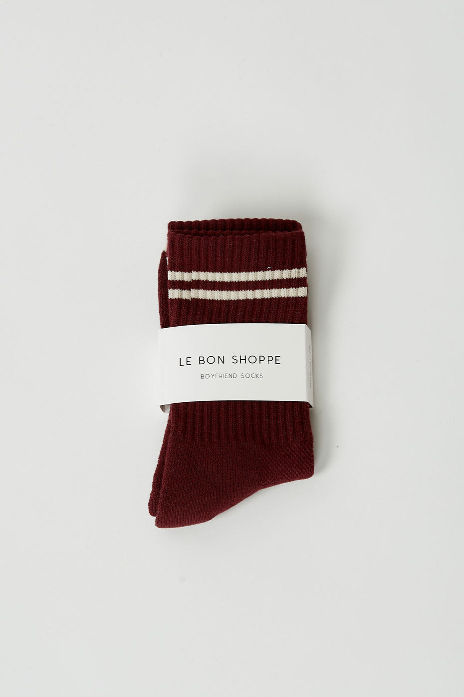 Maroon Boyfriend Socks