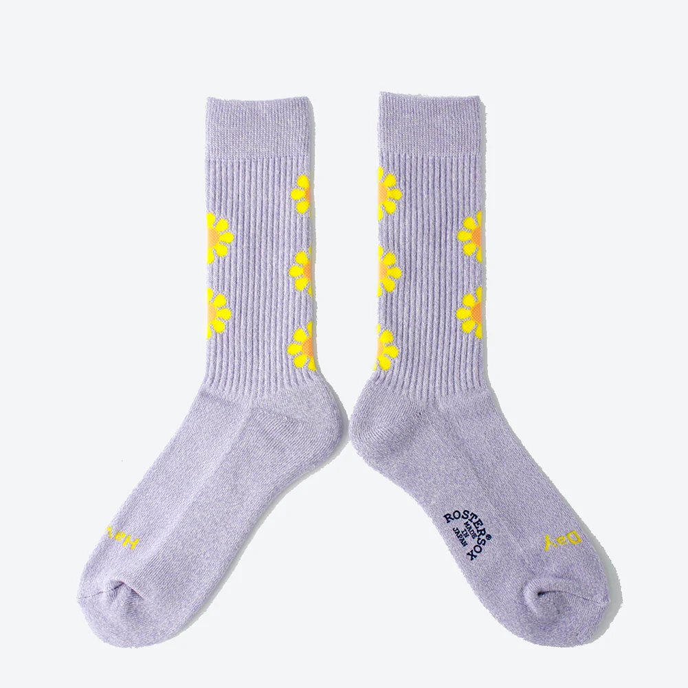 Peace Sock - Purple