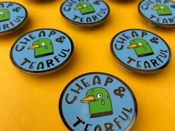 Fernandes Makes Cheap And Tearful Duck Enamel Pin