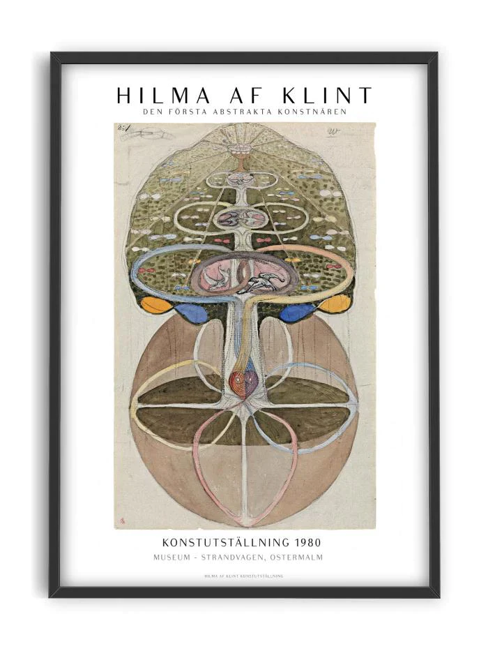 PSTR Studio Hilma af Klint - Tree of Life Art Print