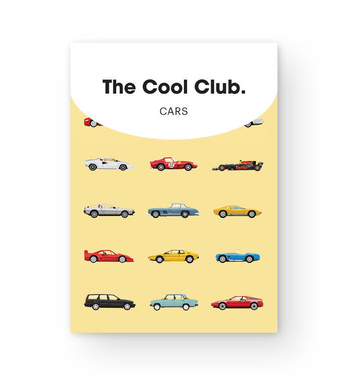 The Cool Club Playing Cards Cars