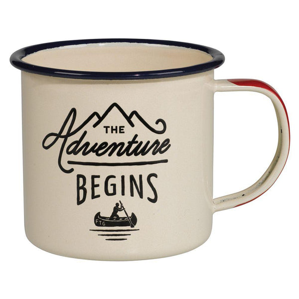 Enamel Mug - The Adventure Begins