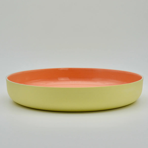 Aeyglom Ceramics Serving Plate In Yellow