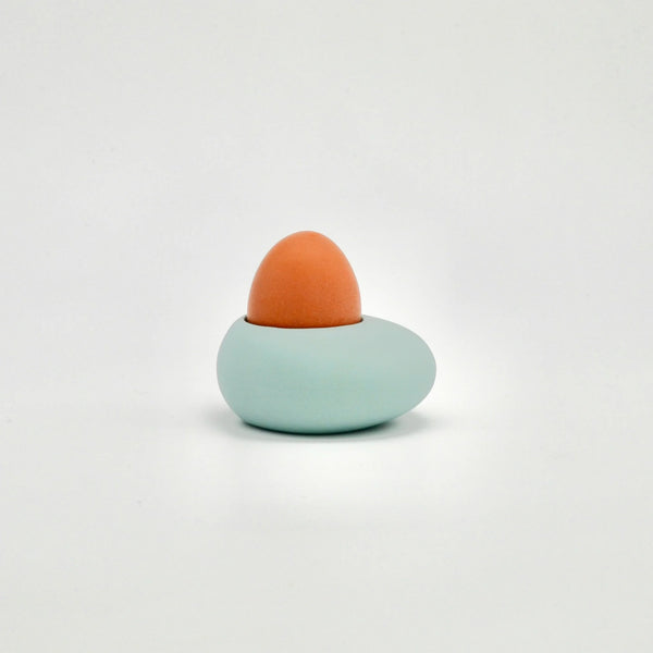 Aeyglom Ceramics Egg Cup In Turquoise