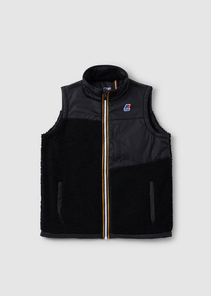 Mens Le Vrai 3.0 Neize Orsetto Gilet In Black/black Pure