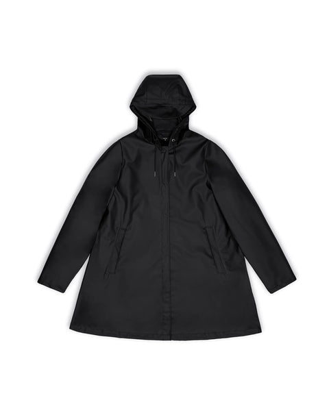 A -LINE CHUBASQUERA W JACKET - BLACK