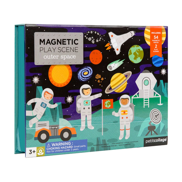 PetitCollage Space Magnetic Play Scene