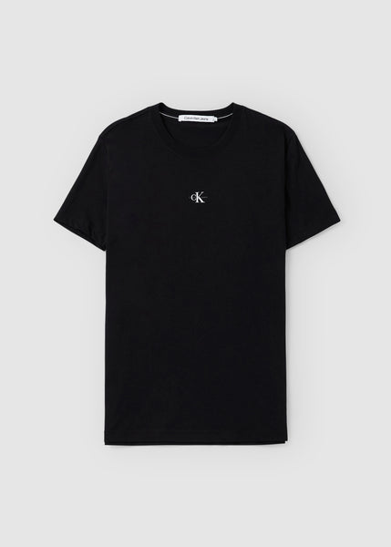 Men's Micro Monologo T-shirt In Black