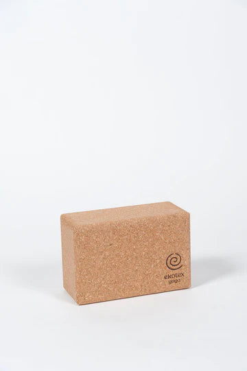 Large Cork Yoga Brick - Ekotex Yoga