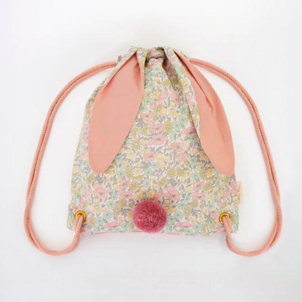 : Floral Bunny Backpack