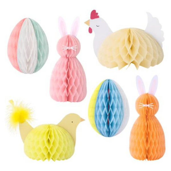 : Easter Honeycomb Decorations