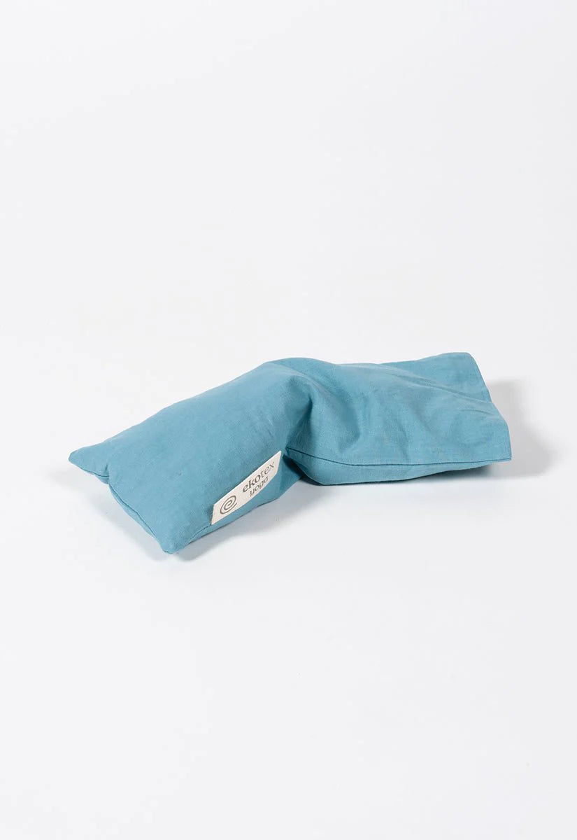 Bluebird Organic Cotton Eye Pillow (flaxseed & Dry Lavender) - Ekotex Yoga