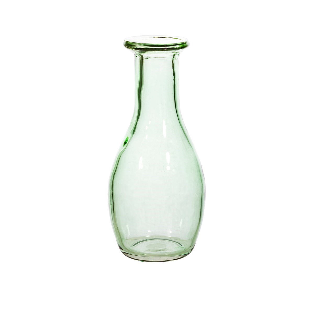 Sass & Belle  Deepa Recycled Glass Bud Vase Pale Green