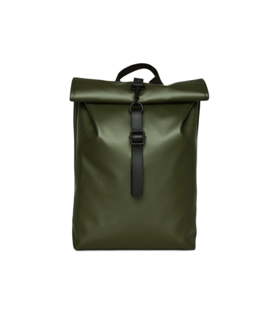 Mochila Rains rolltop rucksack mini evergreen