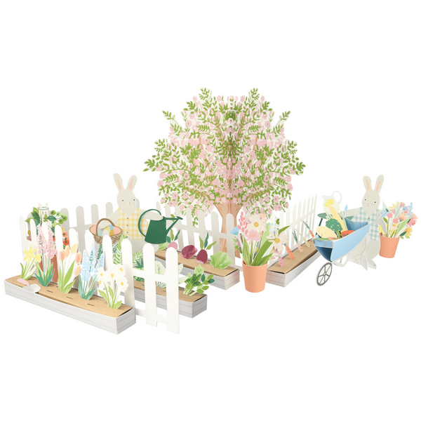 : Bunny Paper Play Garden
