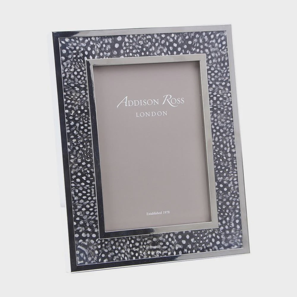 Windsor Guinea Fowl Feather Frame