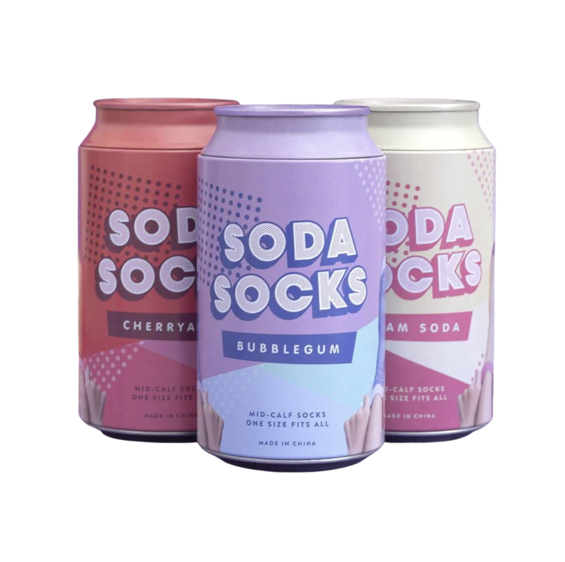 Luckies Of London Soda Socks in a Tin