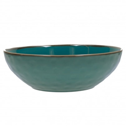 Rose & Tulipani - Concerto (teal Blue) Ottanio Salad Bowl 26cm