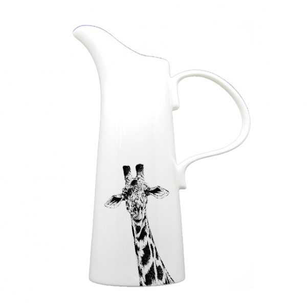 600ml Bone China Giraffe Jug