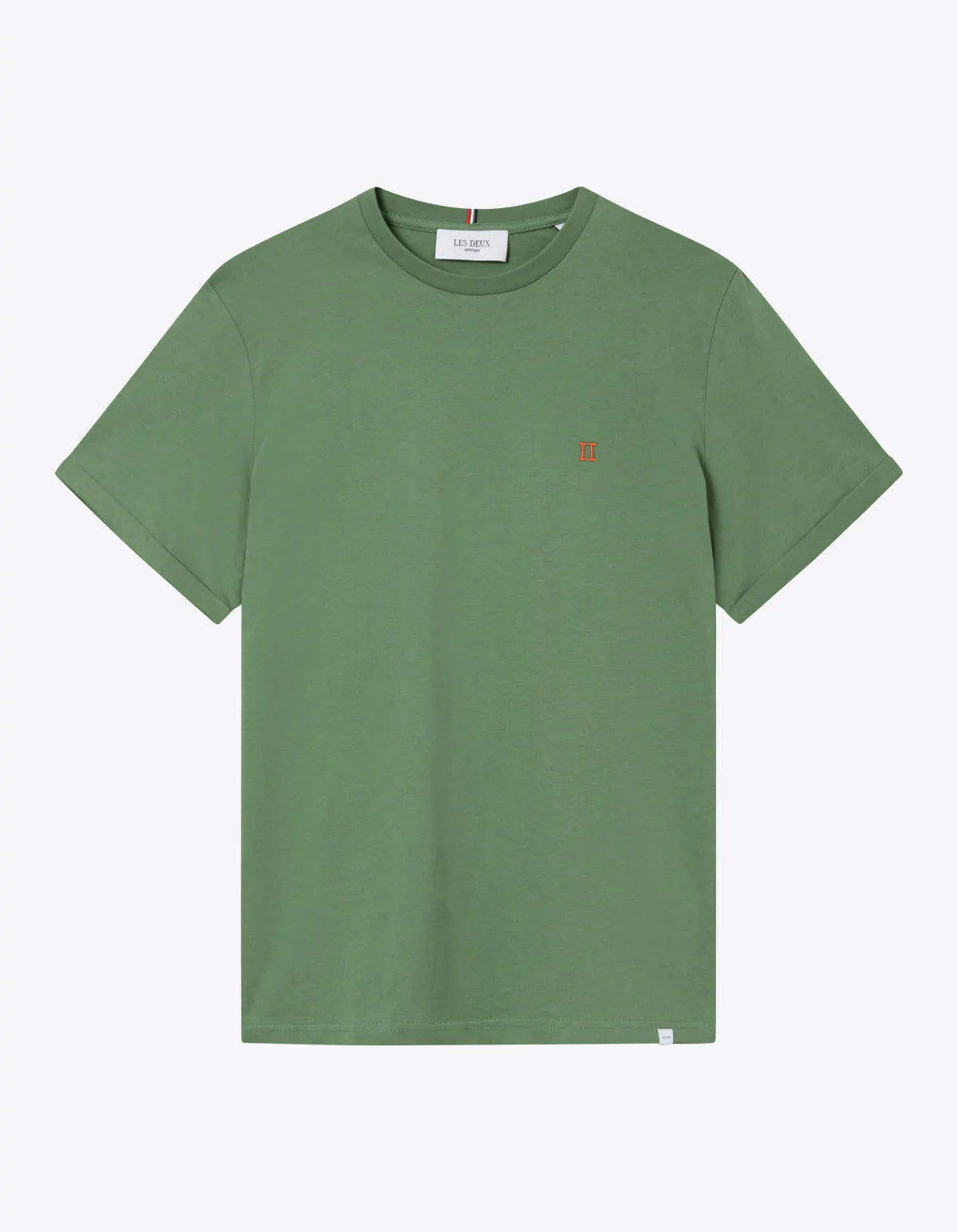 Norregaard T-Shirt - Vineyard Green / Orange