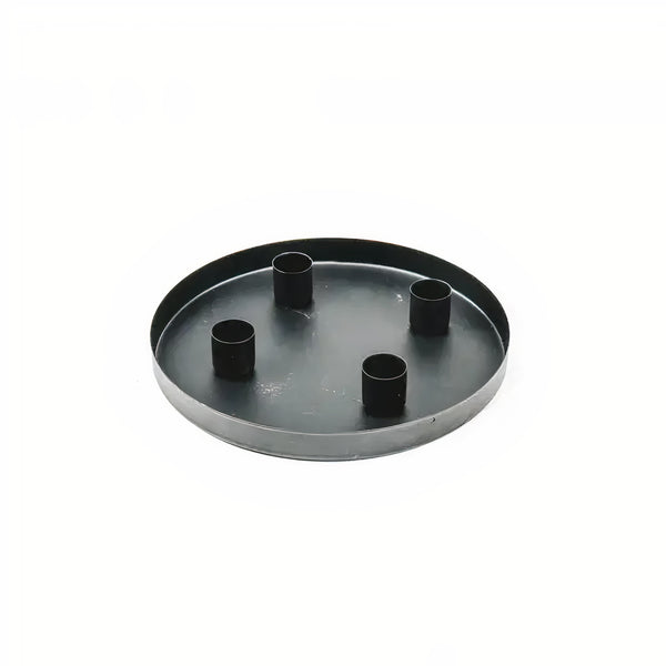 House Vitamin Black Table Multiple Candle Holder