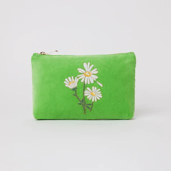 Daisy Mini Pouch - Green