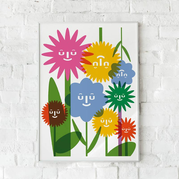 A4 The Flowers Art Print