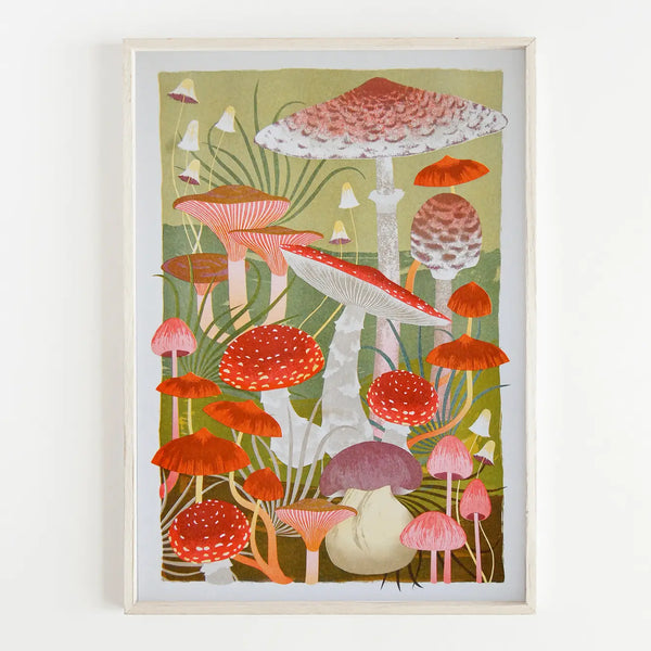 Fungi A3 Riso Print