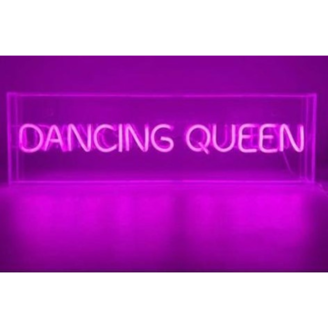Amber Bright Creations Dancing Queen Neon Acrylic Light Box