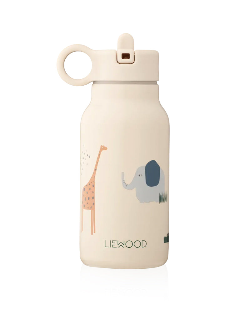 Liewood Falk Water Bottle In Safari Sandy Mix