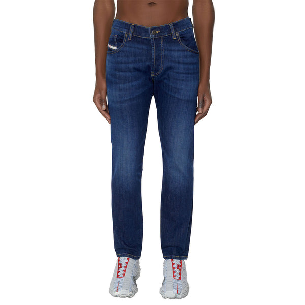 D-yennox 0elaw Tapered Fit Jeans - Dark Blue