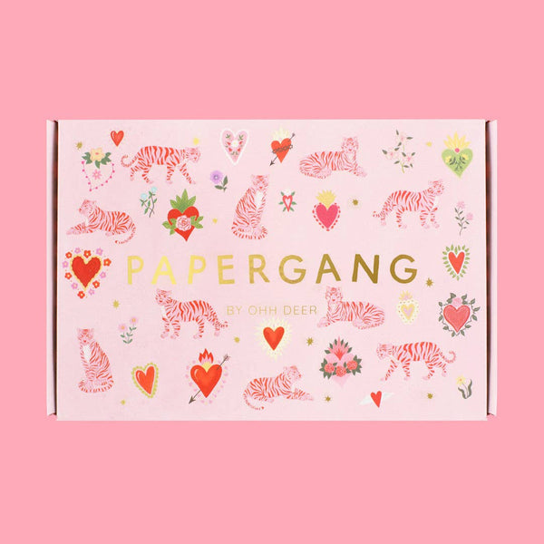 Ohh Deer UK + EU - Year Of The Tiger Papergang Stationery Box