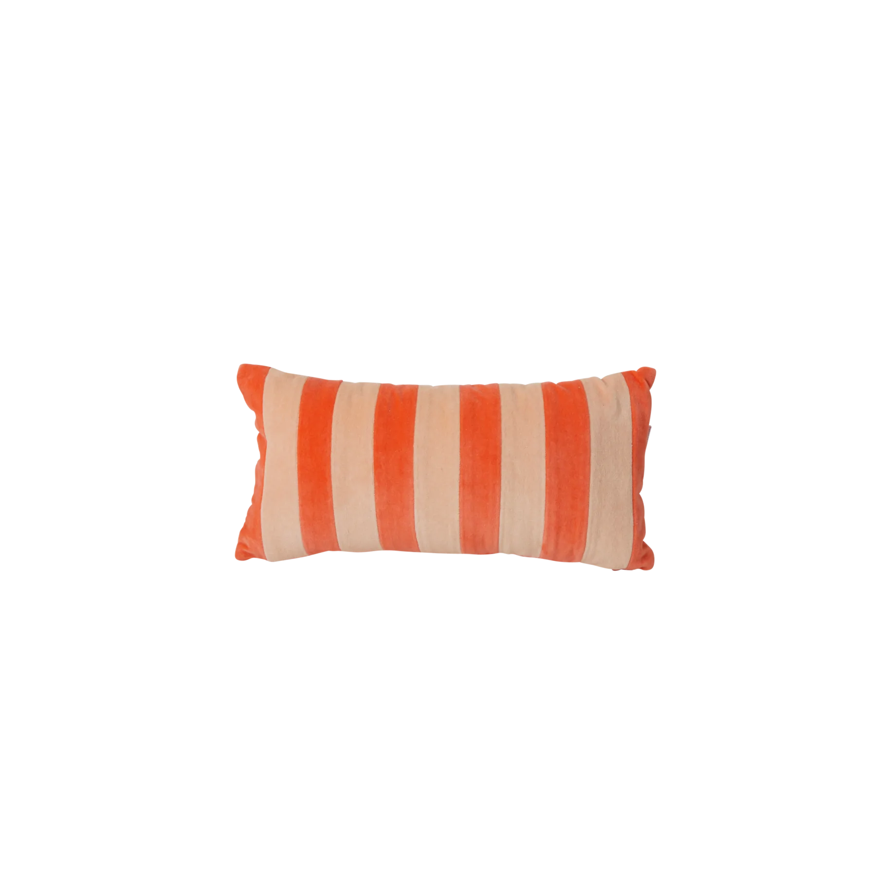 Small Apricot Velvet Cushion - Rice Dk