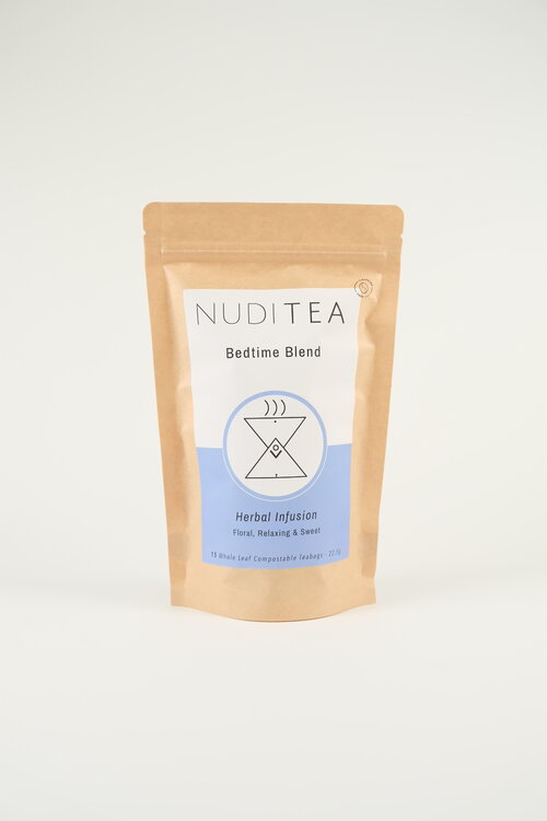 Bedtime Blend 15 Tea Bags Herbal Tea Infusion - Nuditea