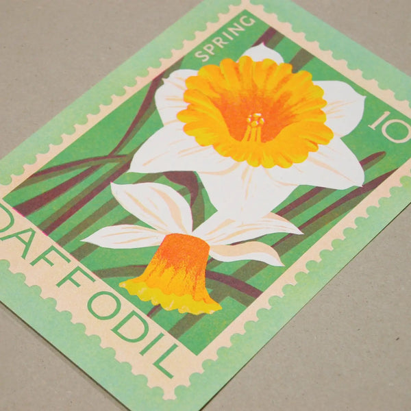 Printer Johnson Daffodil A5 Risograph Print