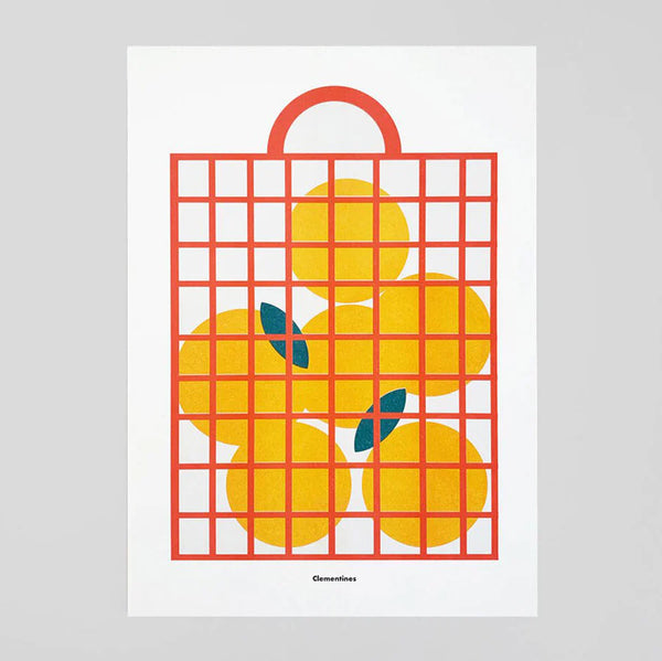 Scout Editions Clementines Riso Print
