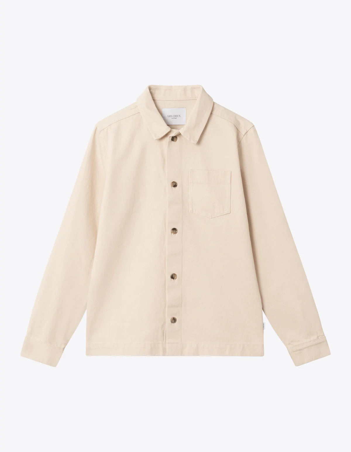 Layton Hybrid Overshirt Jacket - Ivory